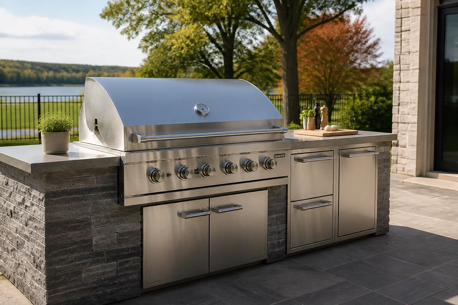 Selects Grills precision engineering and outdoor cooking assembly