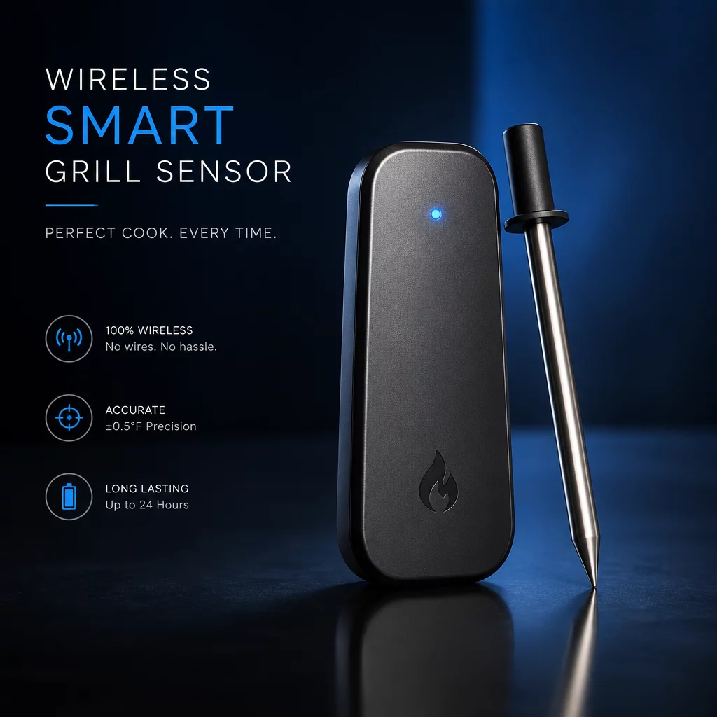 Wireless Smart Grill Sensor